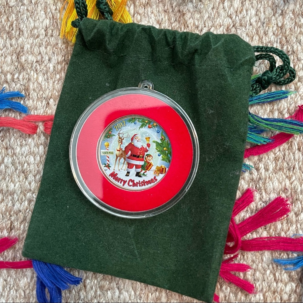 Christmas half dollar